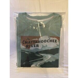 The Landmark Project Graphic Tee, Size M, The Chattahoochee River